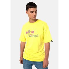 Rückansicht von elho CLIFF 89 Printshirt Yellow