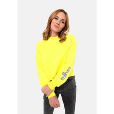 Rückansicht von elho WIEN 89 Sweatshirt Damen Yellow