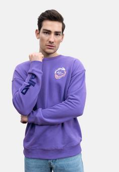 Rückansicht von elho MAYRHOFEN 89 Sweatshirt Lilac