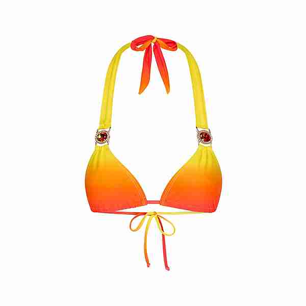 Moda Minx Club Tropicana Triangel Top Bikini Oberteil Damen Tequila Sunrise