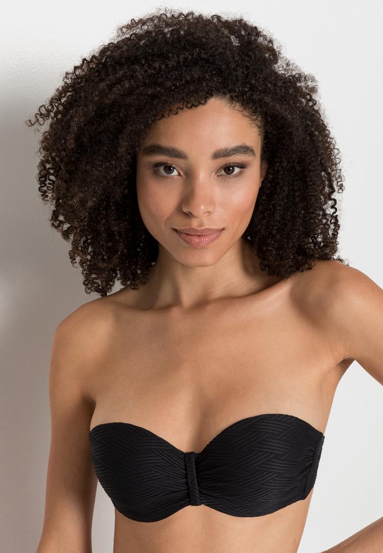 sunseeker sunseeker B&uuml;gel-Bandeau-Bikini-Top Bikini Oberteil Damen - schwarz - 2 | SportScheck