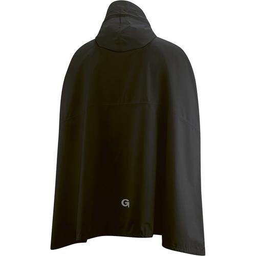Rückansicht von Gonso Bike Goncho Poncho Schwarz