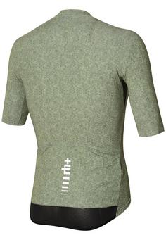 Rückansicht von RH+ Super Light Jersey Fahrradtrikot Herren Labyrinth Eucalyptus
