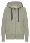 ELBSAND Kapuzensweatjacke Sweatjacke Damen - gr&uuml;n meliert