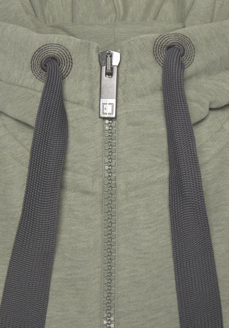 ELBSAND ELBSAND Kapuzensweatjacke Sweatjacke Damen - gr&uuml;n meliert - 1 | SportScheck