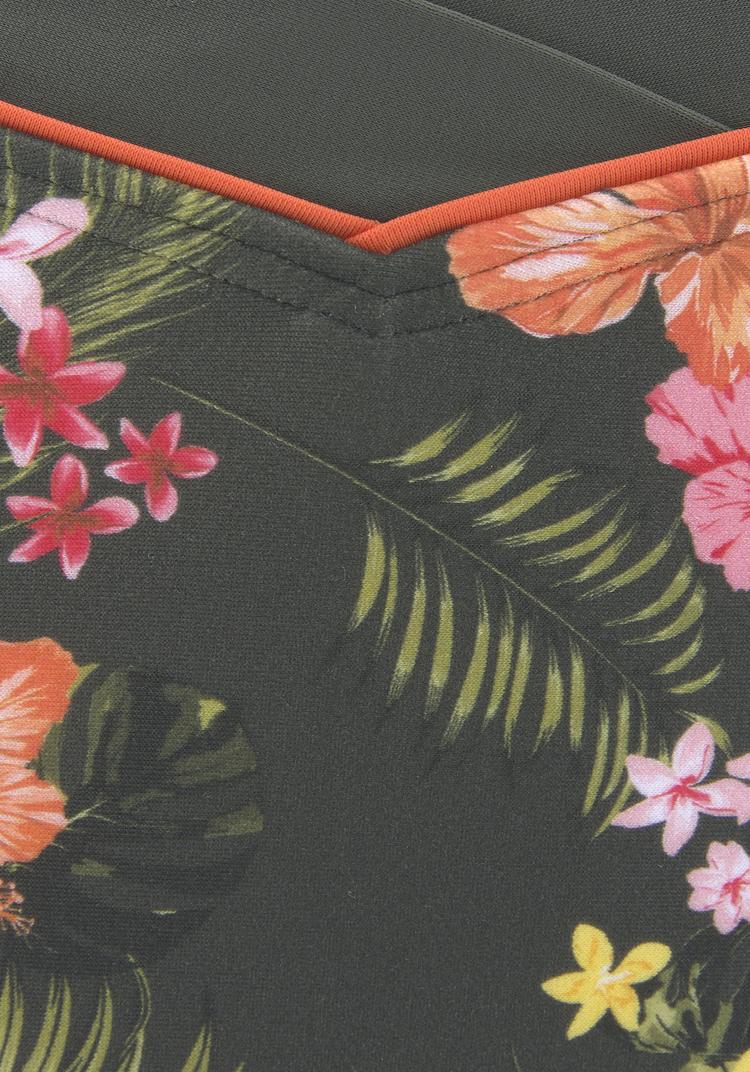 Lascana Lascana Bikini-Hose Bikini Hose Damen - oliv bedruckt - 0 | SportScheck