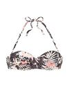 Buffalo B&uuml;gel-Bandeau-Bikini-Top Bikini Oberteil Damen - braun-apricot