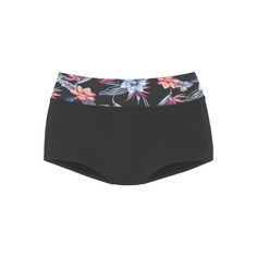 KangaROOS Bikini-Hotpants Bikini Hose Damen schwarz-bedruckt