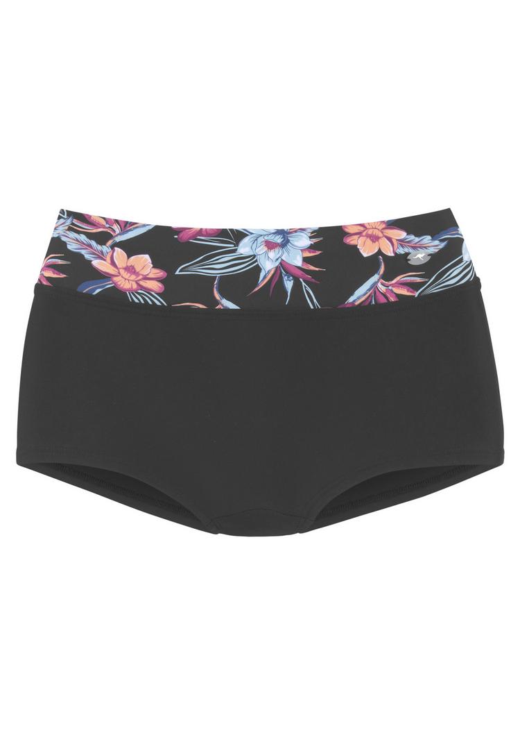KangaROOS KangaROOS Bikini-Hotpants Bikini Hose Damen - schwarz-bedruckt - 0 | SportScheck