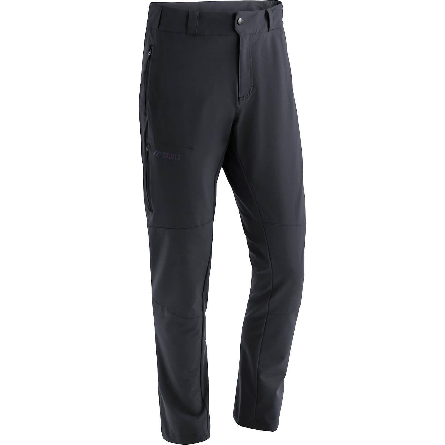 Maier Sports Latit Slim Trekkinghose Herren - Schwarz