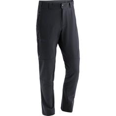 Maier Sports Latit Slim Trekkinghose Herren Schwarz