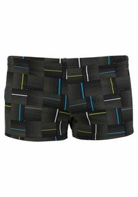 Chiemsee Boxer-Badehose Badehose Herren - schwarz-grau