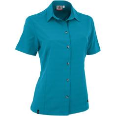 Maul Sport Halserspitze Funktionsbluse Damen Kristallblau