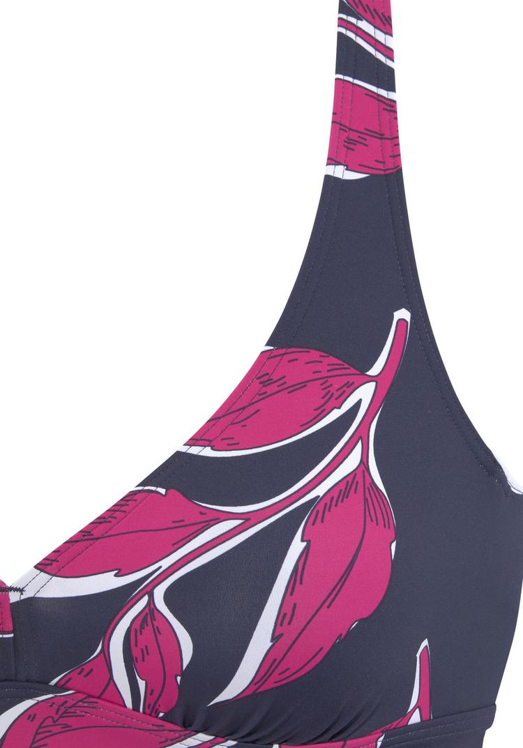 Lascana Lascana B&uuml;gel-Tankini-Top Bikini Oberteil Damen - marine-bedruckt - 1 | SportScheck