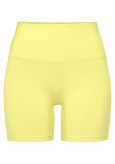 Lascana Shorts Shorts Damen gelb