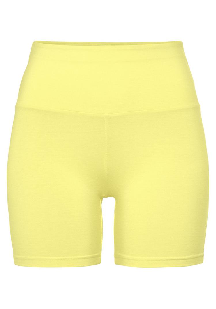 Lascana Lascana Shorts Shorts Damen - gelb - 0 | SportScheck