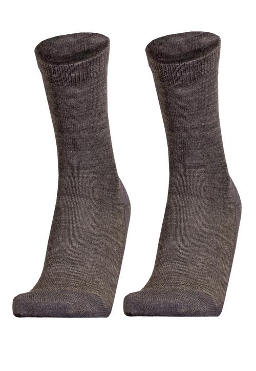 Rückansicht von UphillSport TEIJO Wandersocken Grey
