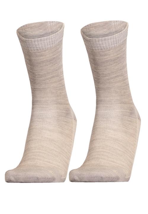 Rückansicht von UphillSport TEIJO Wandersocken Light grey