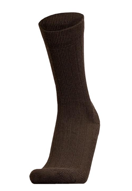 Rückansicht von UphillSport KALDO Wandersocken Black