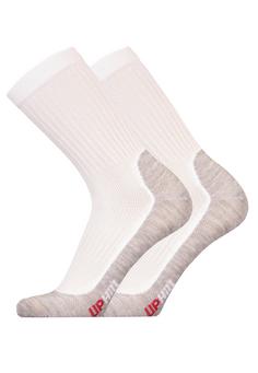 UphillSport WINTER XC Laufsocken White/ l.grey