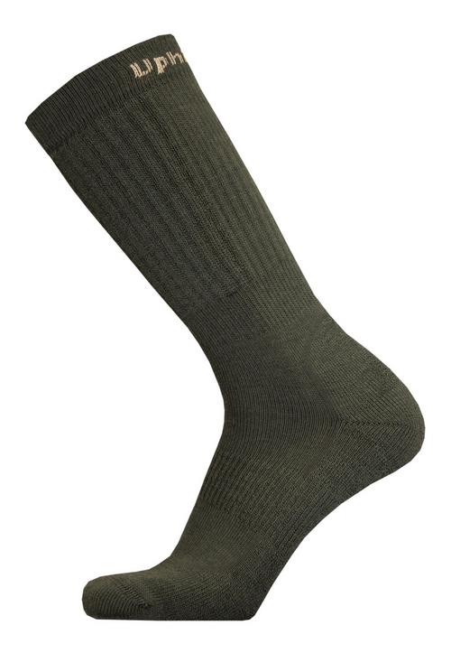 Rückansicht von UphillSport ROVA Wandersocken Green