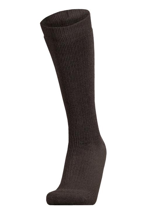 Rückansicht von UphillSport INARI Wandersocken Black