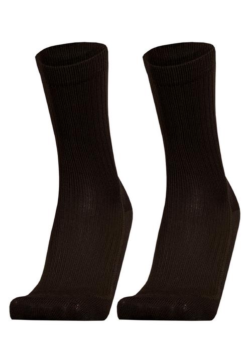 Rückansicht von UphillSport WINTER XC Laufsocken Black/black