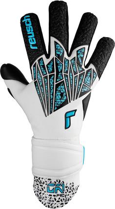 Rückansicht von Reusch Reusch GK1 Pro Fingerhandschuhe 1040 white/future blue/black