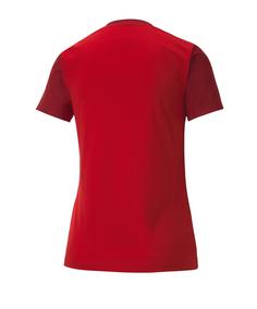 Rückansicht von PUMA teamGOAL 23 Sideline Tee T-Shirt Damen T-Shirt Damen rot