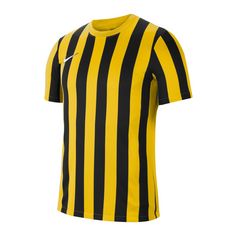 Nike Division IV Striped Trikot Kids Fußballtrikot Kinder gelbschwarzweiss