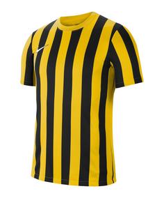 Nike Division IV Striped Trikot Kids Fußballtrikot Kinder gelbschwarzweiss