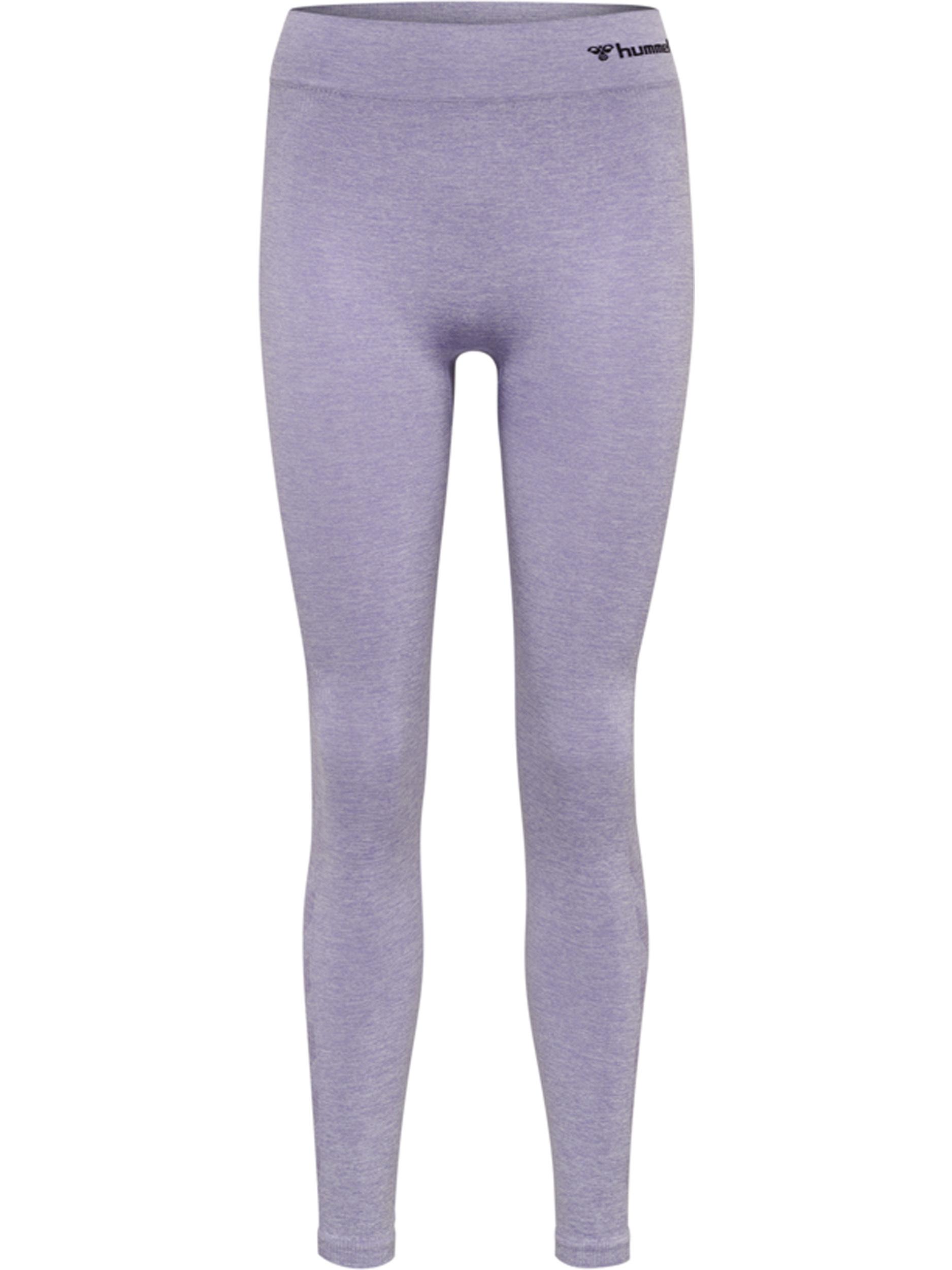 hummel hmlCI SEAMLESS MID WAIST TIGHTS Tights Damen LAVENDER MELANGE