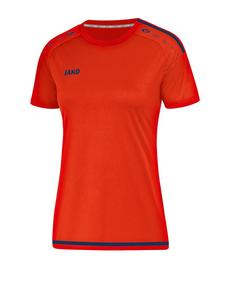 JAKO Striker 2.0 Trikot kurzarm Damen Fußballtrikot Damen orangeblau