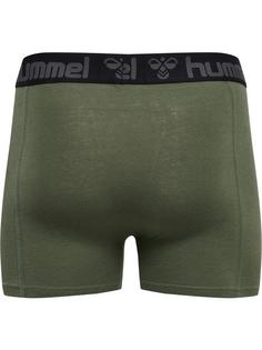 hummel hmlMARSTON 4-PACK BOXERS Unterhemd Herren BLACK/THYME