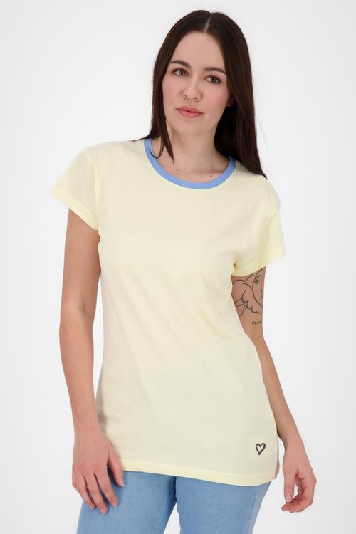 Rückansicht von ALIFE AND KICKIN AmandaAK A T-Shirt Damen butter