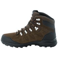 Jack Wolfskin REFUGIO TEXAPORE MID M Wanderschuhe Herren brown / phantom