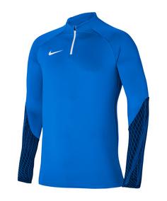 Nike Strike 23 HalfZip Sweatshirt Kids Funktionssweatshirt Kinder dunkelblaublauweiss