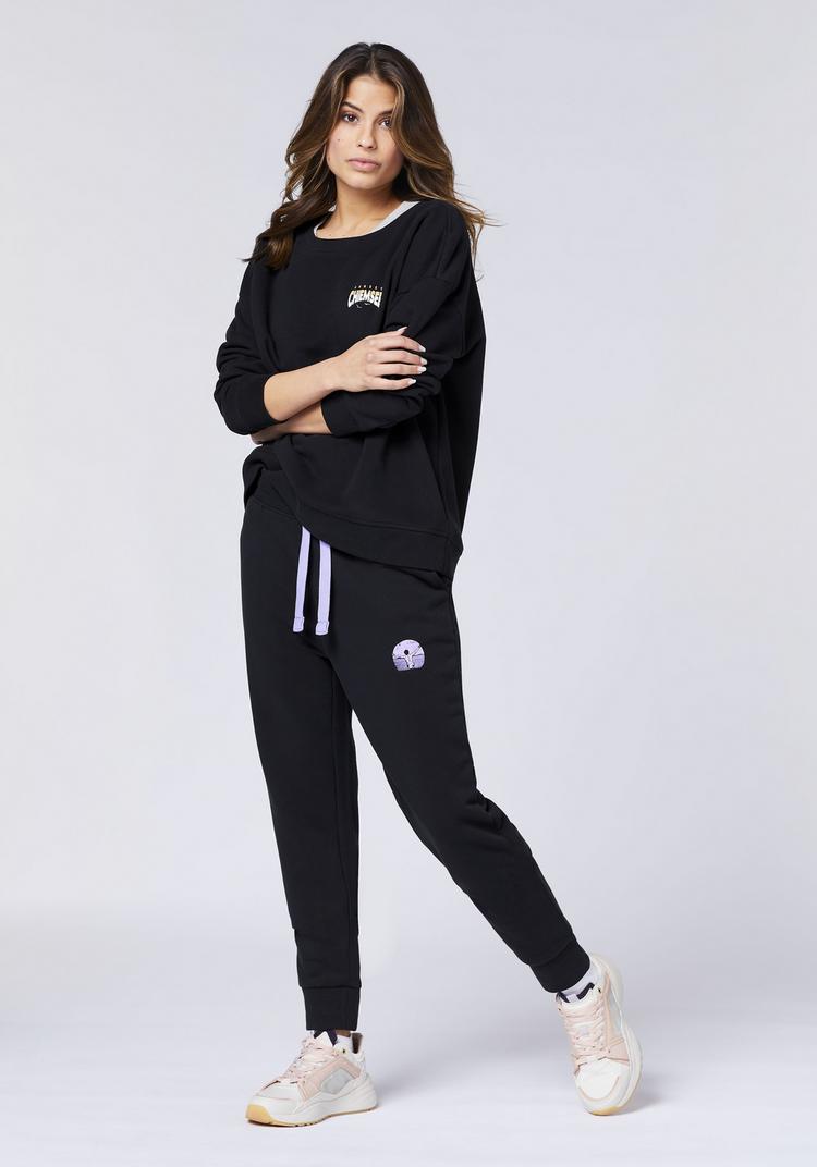 Chiemsee Chiemsee Sweathose Freizeithose Damen - 19-3911 Black Beauty - 2 | SportScheck