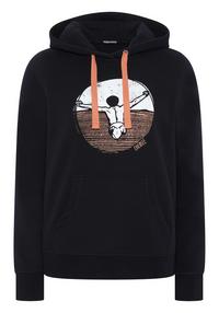 Chiemsee Hoodie Sweatshirt Damen - 19-3911 Black Beauty