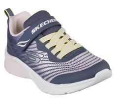 Skechers MICROSPEC REJOICE RACER Sneaker Kinder Dunkelgrau / Mehrfarbig