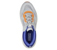 Rückansicht von Skechers MAX CUSHIONING PREMIER PERSPECTIVE Sneaker Herren Grau / Blau