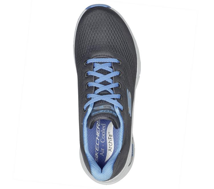 Skechers Skechers ARCH FIT BIG APPEAL Sneaker Damen - Dunkelgrau / Blau - 0 | SportScheck