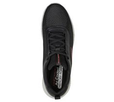 Rückansicht von Skechers ULTRA FLEX 3.0 Sneaker Herren Schwarz / Rot