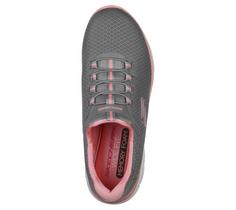 Rückansicht von Skechers SUMMITS Sneaker Damen Grau / Pink