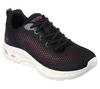 Skechers BOBS UNITY HINT OF COLOR Sneaker Damen - Schwarz / Pink