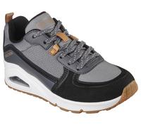 Skechers UNO LAYOVER Sneaker Damen - Schwarz / Grau