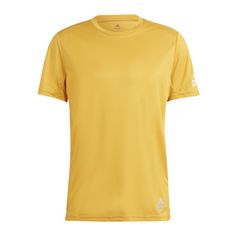 adidas Run It T-Shirt Laufshirt Herren gelb