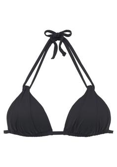 S.OLIVER Triangel-Bikini-Top Bikini Oberteil Damen schwarz