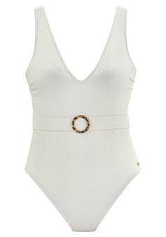 JETTE Badeanzug Badeanzug Damen creme