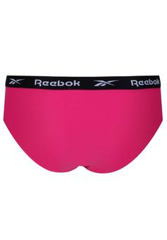 Rückansicht von Reebok Slips 3-Pack Slip Damen Black Cobalt Pink